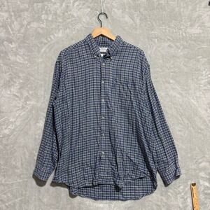 Columbia Sportswear Company‎ Shirt Mens Large Plaid Casual Long Sleeve Buttonup